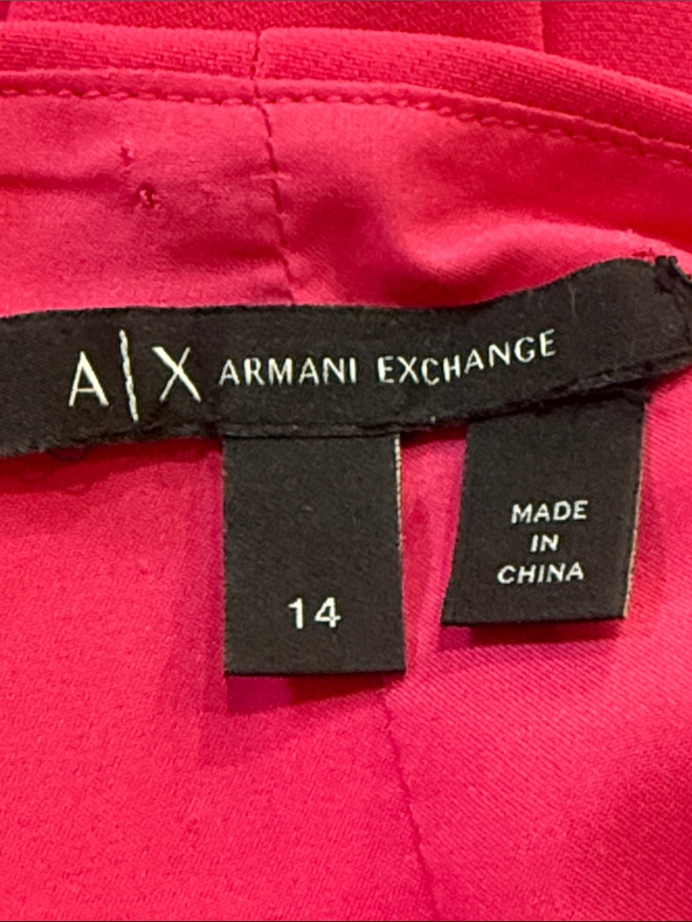 Armani Exchange Hot Pink Wide-Leg Jumpsuit size 14 - Picture 4 of 8